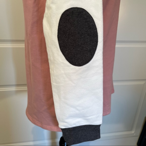 Daisy Mae Super Soft Cozy Baseball Style Pullover Sweater NWT Women's size XL - Picture 4 of 9